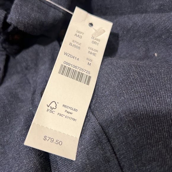 J. Crew Slim Brushed Twill Button Down Shirt, M - Picture 8 of 8